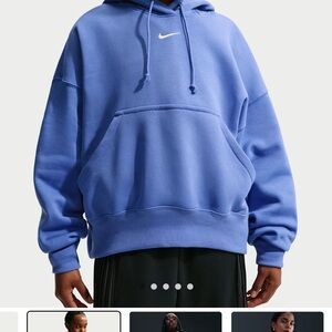 Nike Blue Pullover Hoodie